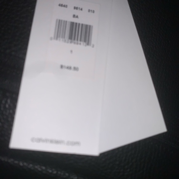 BLACK UNISEX CALVIN KLEIN BOOKBAG
